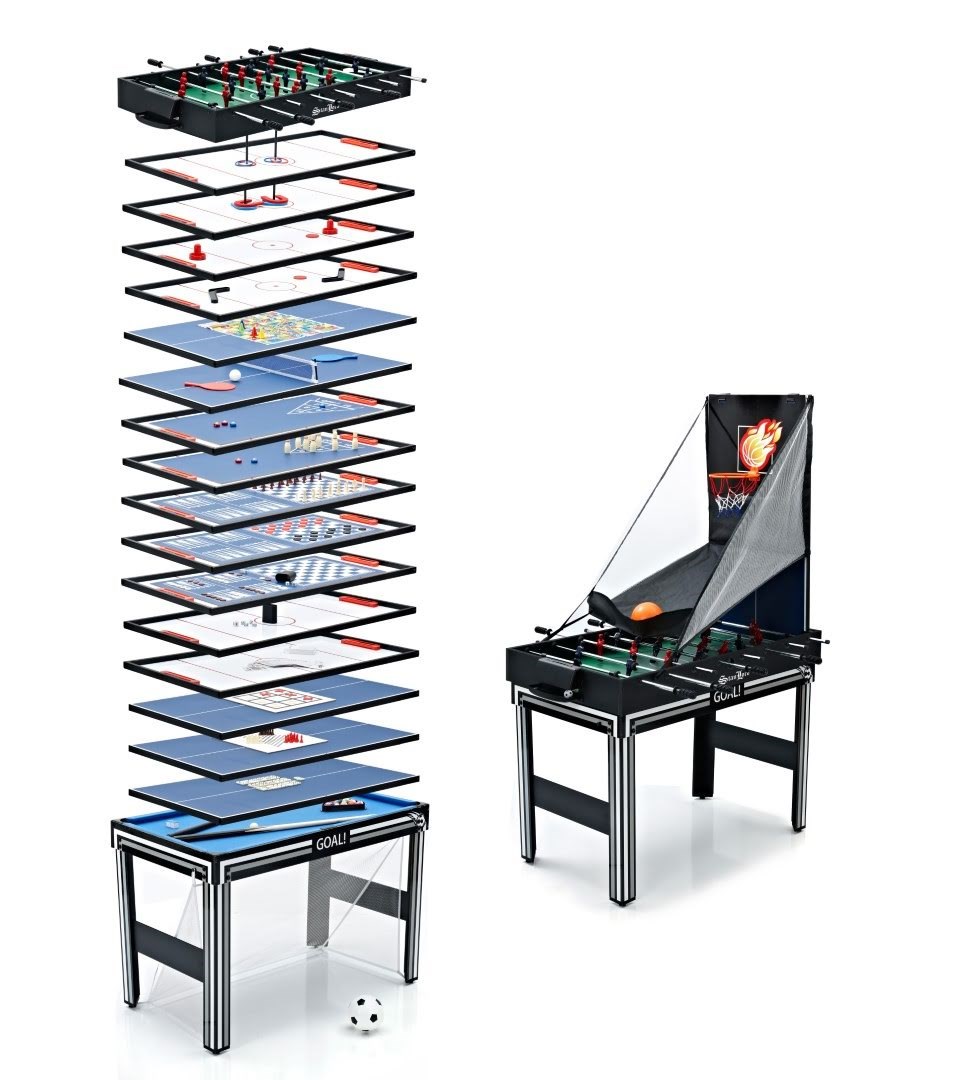 Stanlord Toscana Multibord 20i1, Fordbold, Pool, Hockey m.m. Udendørsleg 6950971