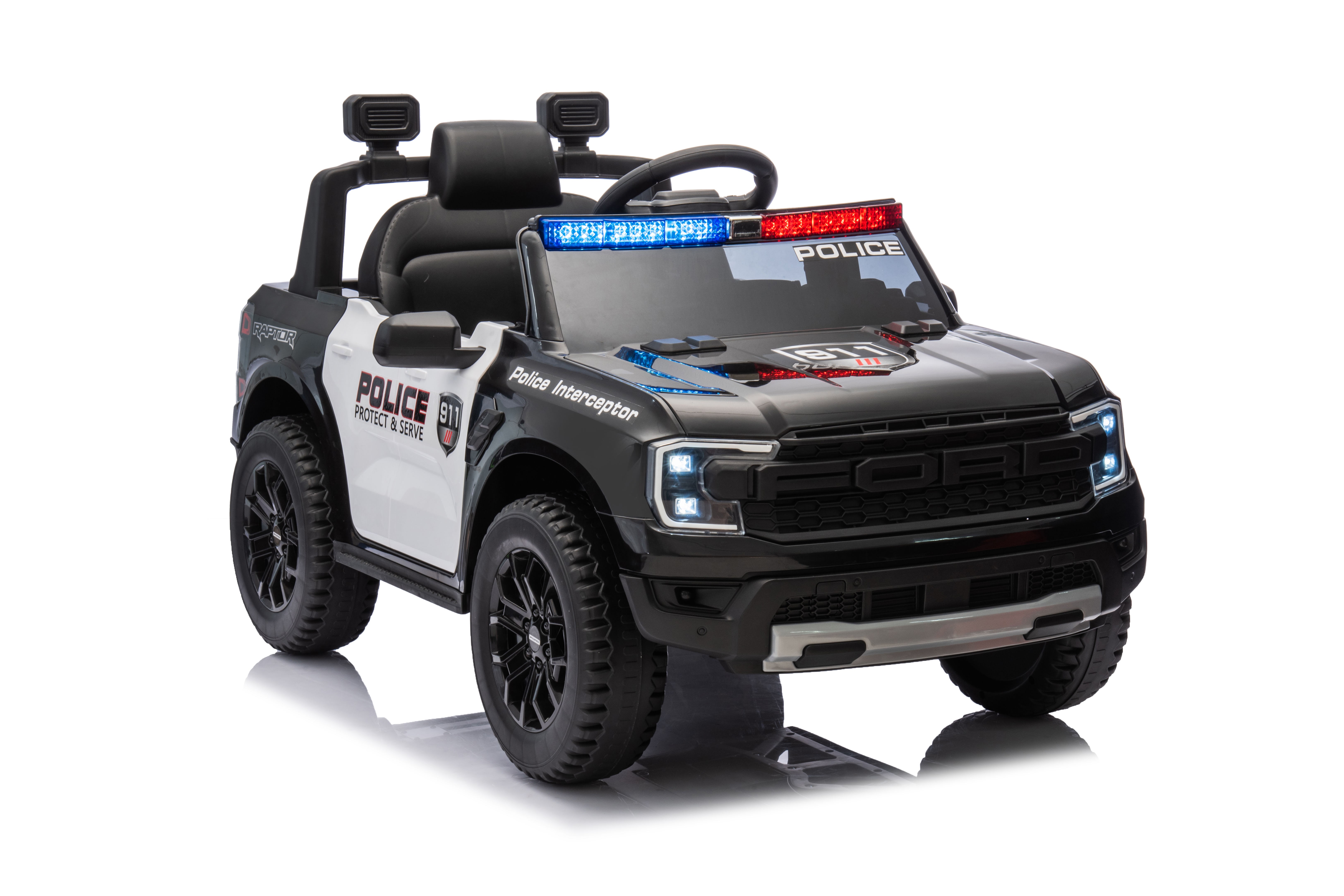 FORD Licensed Ford Ranger Wildtrack Police 707 El Bil Til Børn 6951419