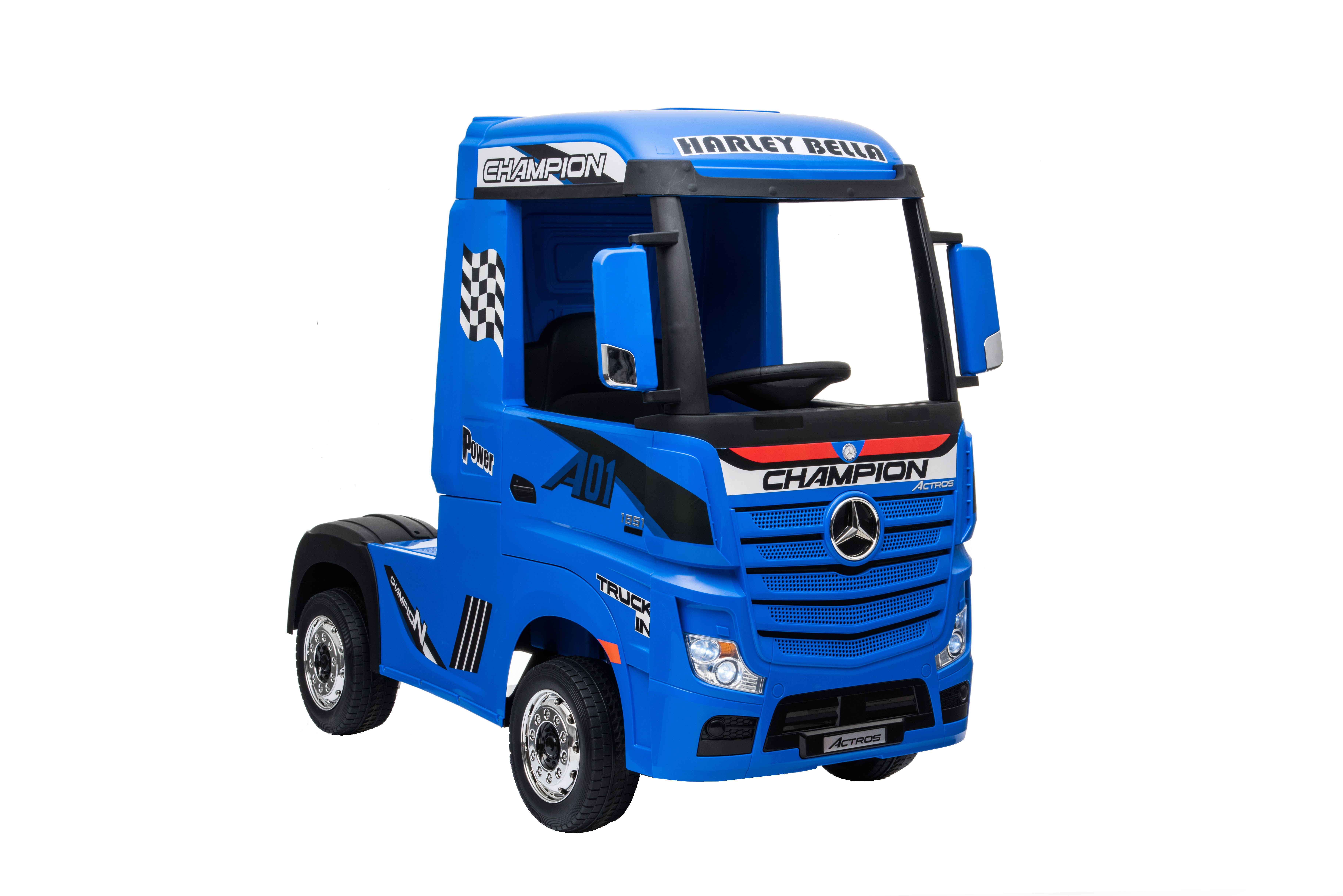 Mercedes Actros Truck Blå 12V, 4x12V motorer Legetøj 6950239