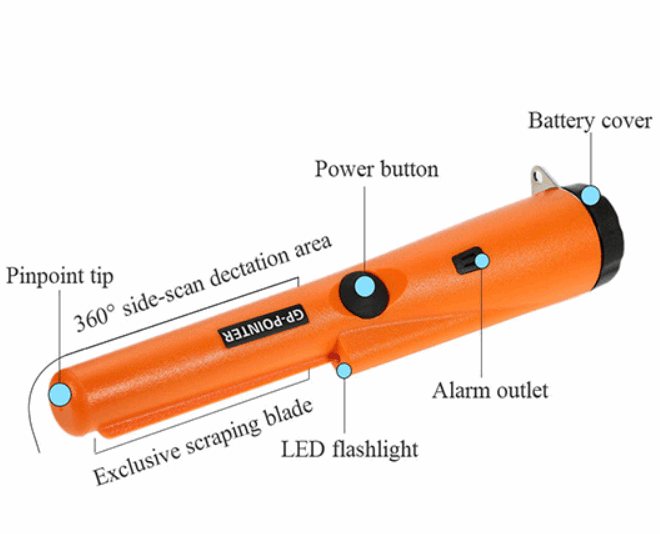 Treasure Seeker Pinpointer MD-700 Haveredskab 6950230
