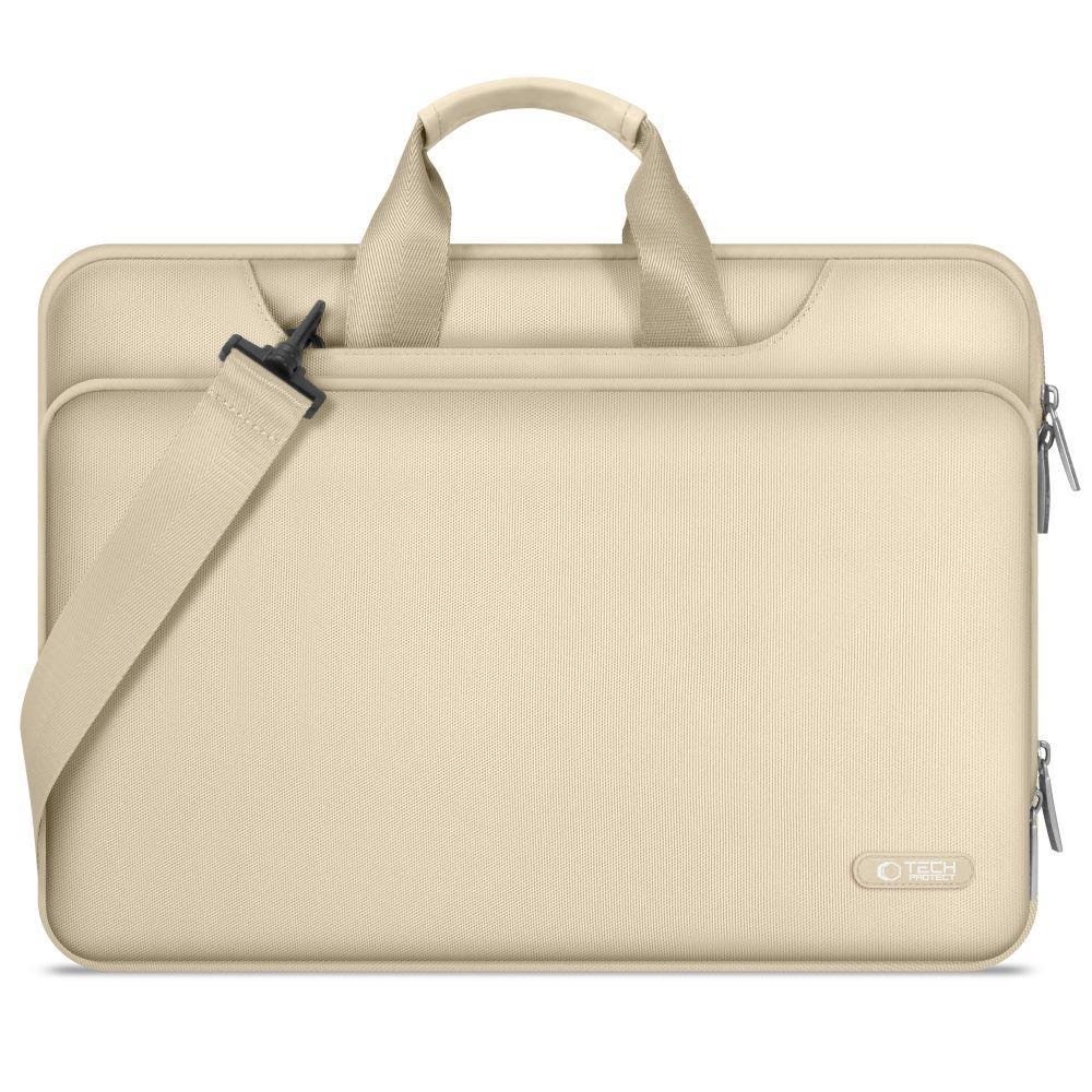 Tech-Protect Laptop Bag 15-16 Pocket - Beige Taske 5906302380411