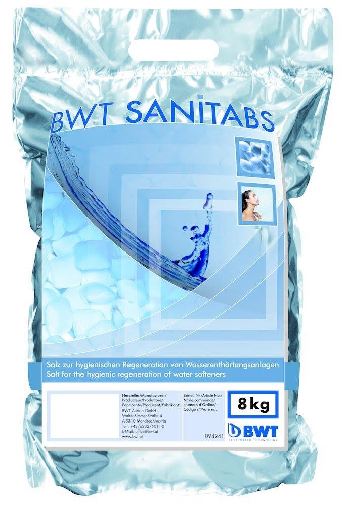 BWT Sanitabs salttabletter, 8 kg Vandbehandling 321366010