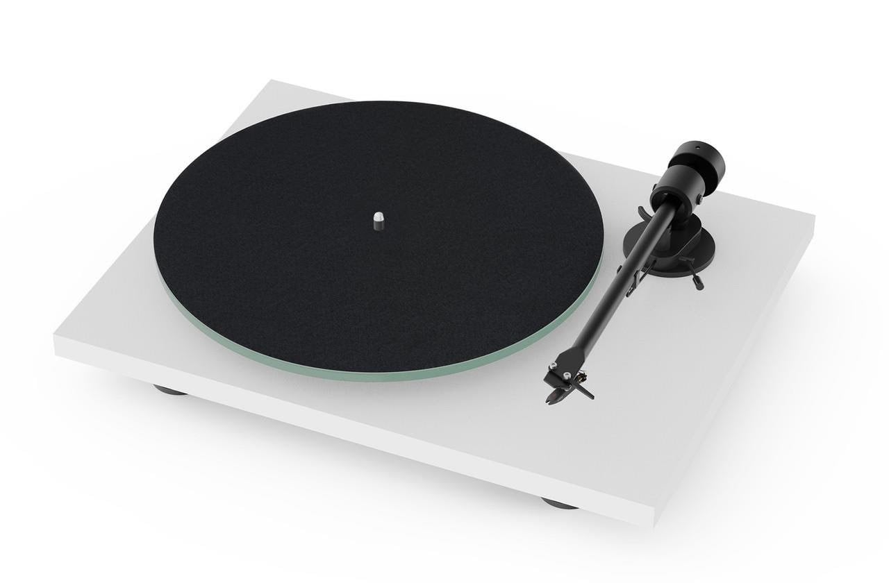 Pro-Ject T1 EVO BT OM10 - Pladespiller Hvid Pladespiller 9120129864824