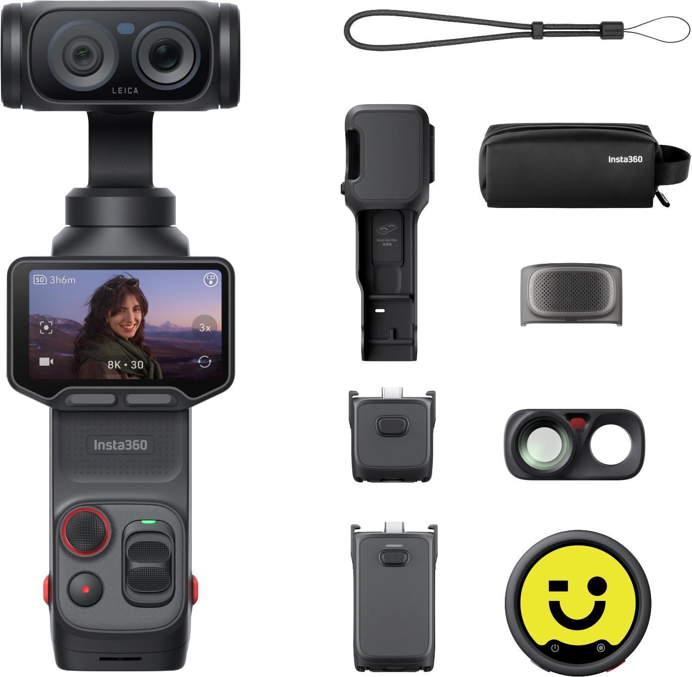 Insta360 Luna Ultra Creator Bundle - Cosmic Black Action Kamera Sort CINSABTA_3