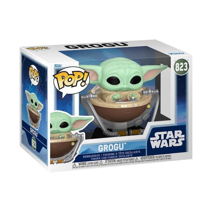 Funko! - POP Vinyl SW M&G Grogu in Pram Merchandise 90451