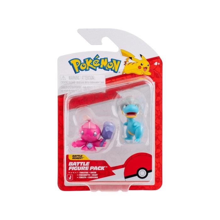 Pokemon Pokémon Battle Figure Pack includes 2" Tinkatink & 2" Bagon figures