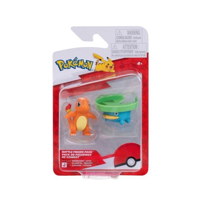 Pokemon Battle Figure Pack: Charmander & Lotad Pokemon PKW4529