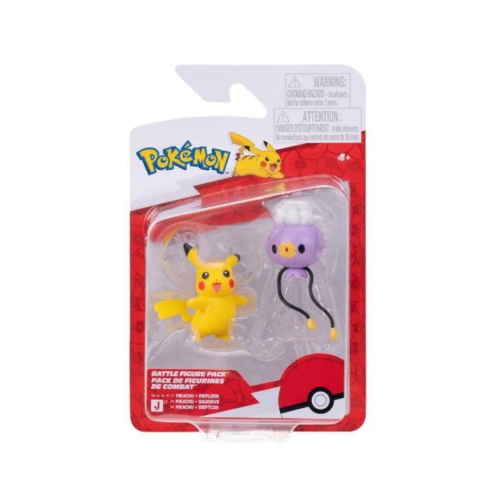 Pokemon Battle Figure Drifloon/pikachu Pokemon PKW4531