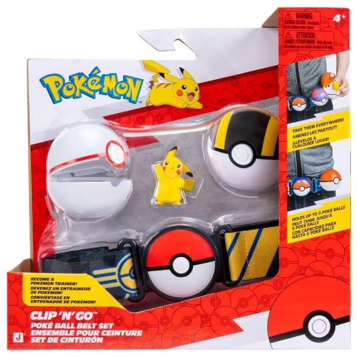 Pokemon Clip N Go Belt Set Pikachu Pokemon PKW4741