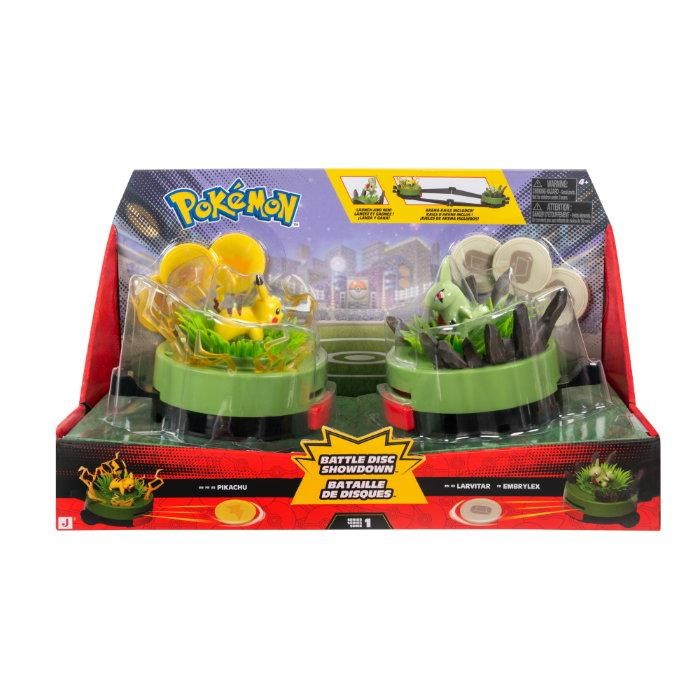 Pokemon BATTLE DISC SHOWDOWN PIKACHU VS LARVITAR Pokemon PKW4879