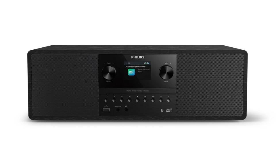 Philips TAM6500/10 Stereoanlæg Sort
