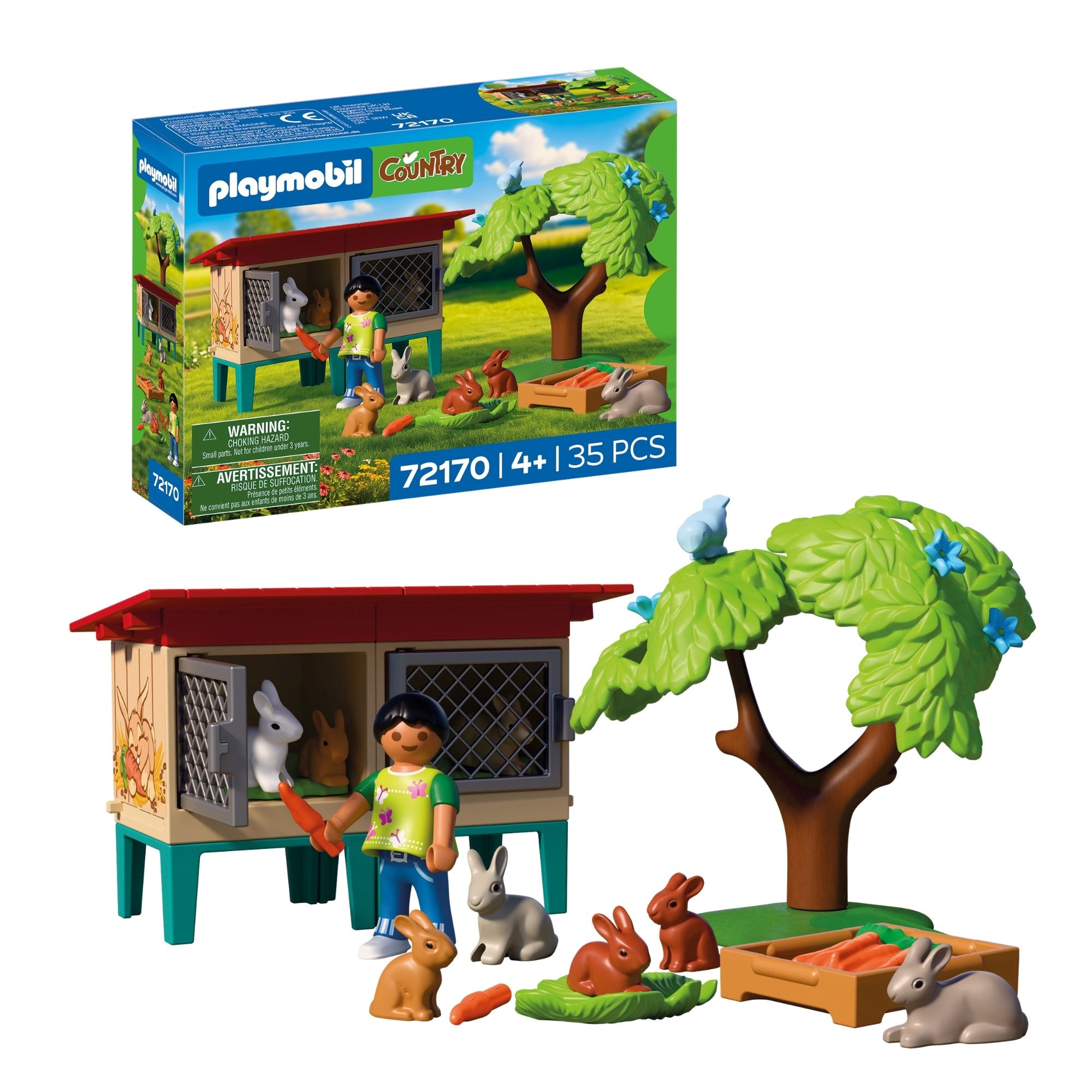 Playmobil - Country Rabbit Hutch Playmobil 72170