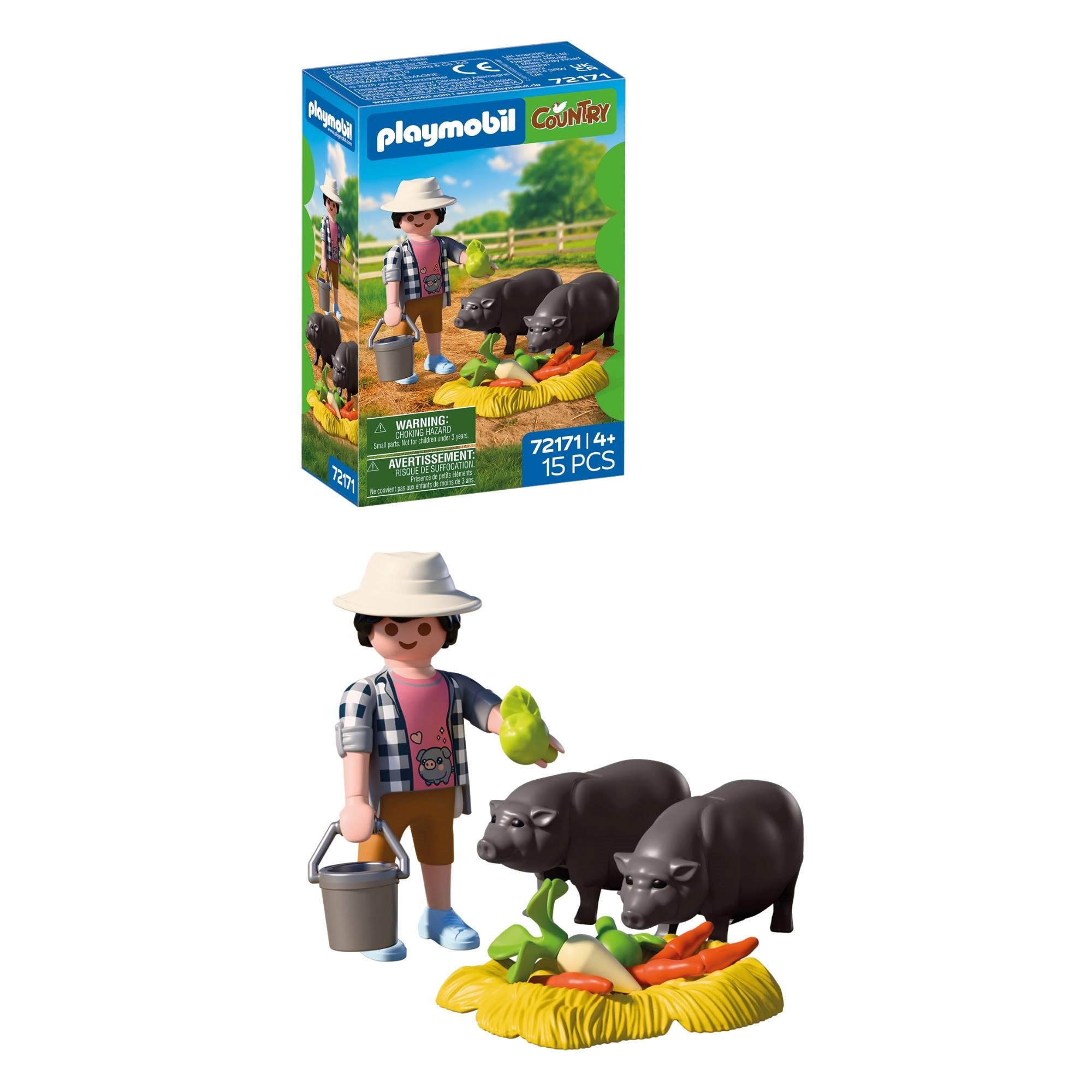Playmobil - Farmer with Potbellied Pig Playmobil 72171