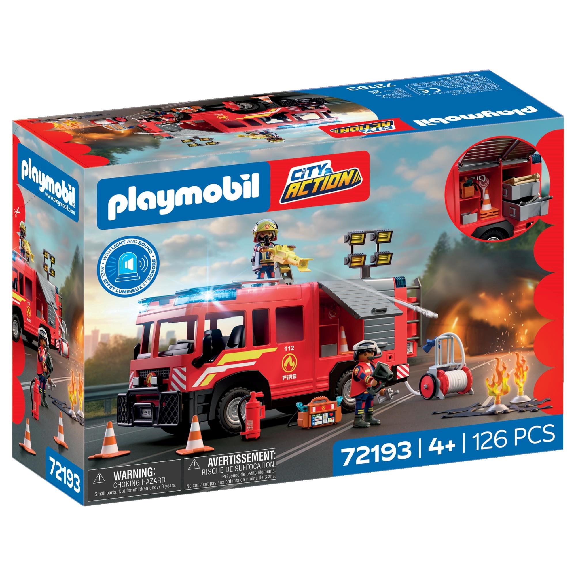 Playmobil City Action - Fire Rescue Truck Playmobil 72193