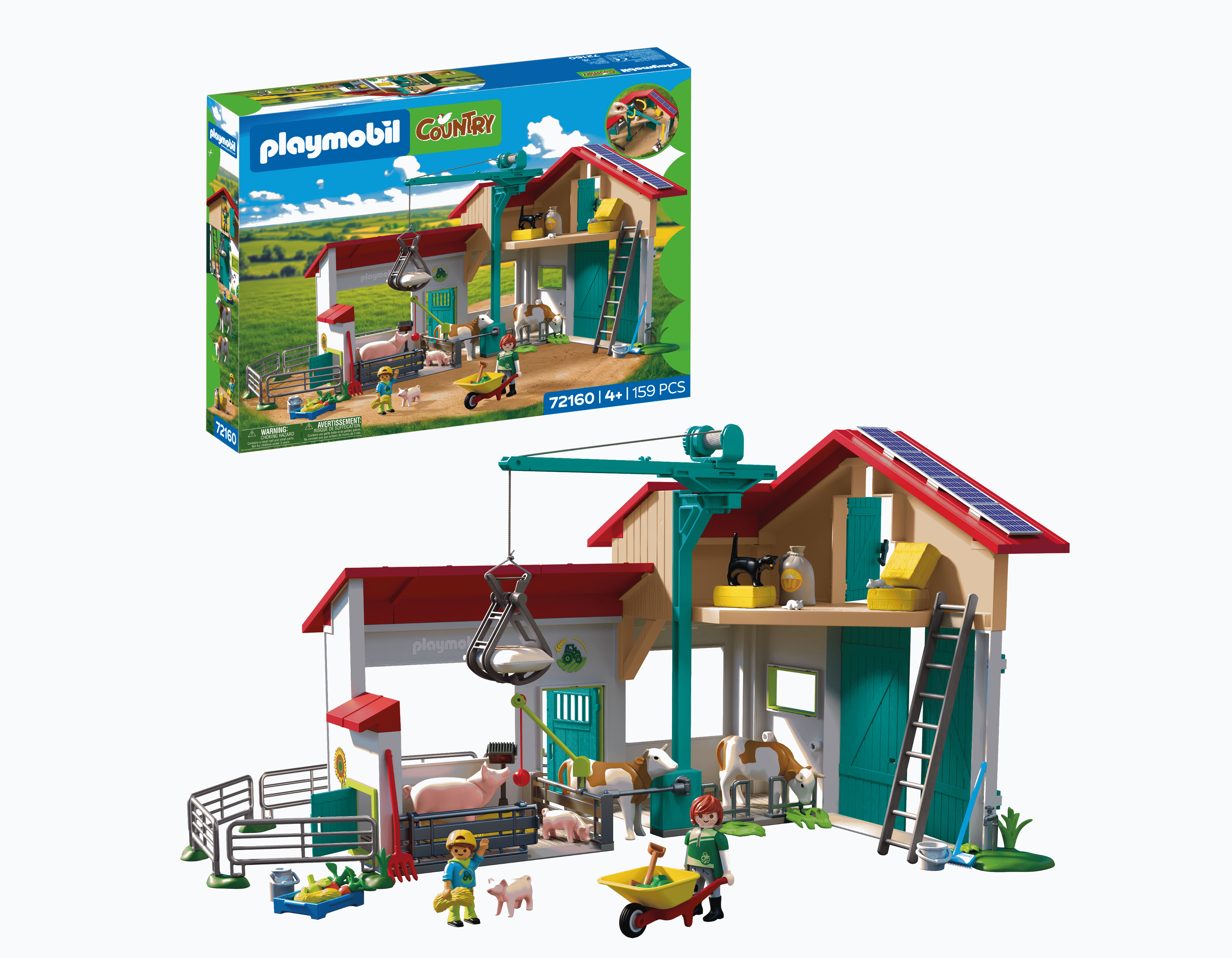 Playmobil Country - Stor gård Playmobil 72160