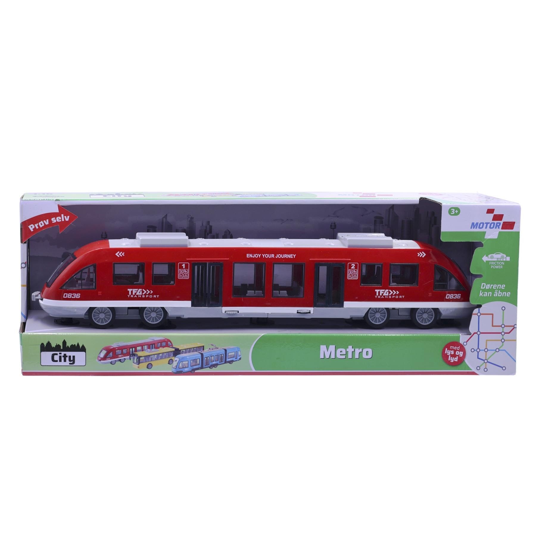 Impulse Toys Metro m/lys og lyd 45cm Legetøjsbil 1603005