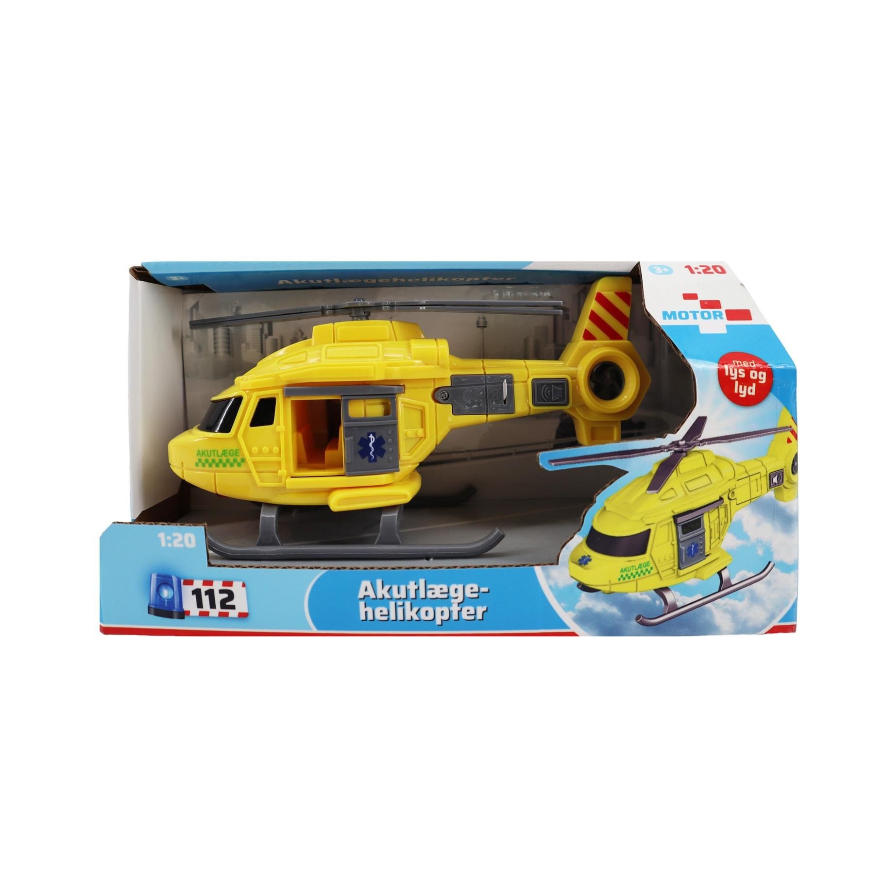 Impulse Toys Akutlægehelikopter Legetøjsbil 1600020