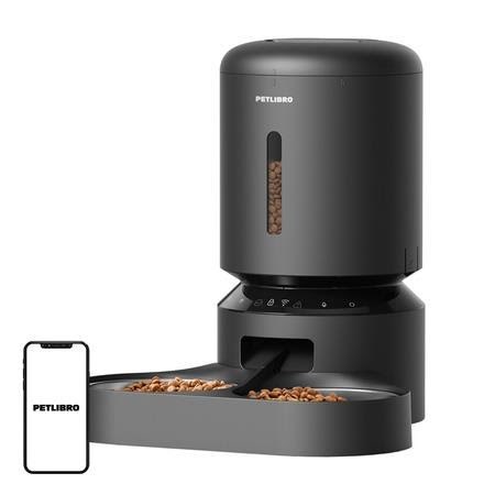 Petlibro Granary Wifi Dual Foderbakke Sort 5L Hundeudstyr PL-AF103-96B