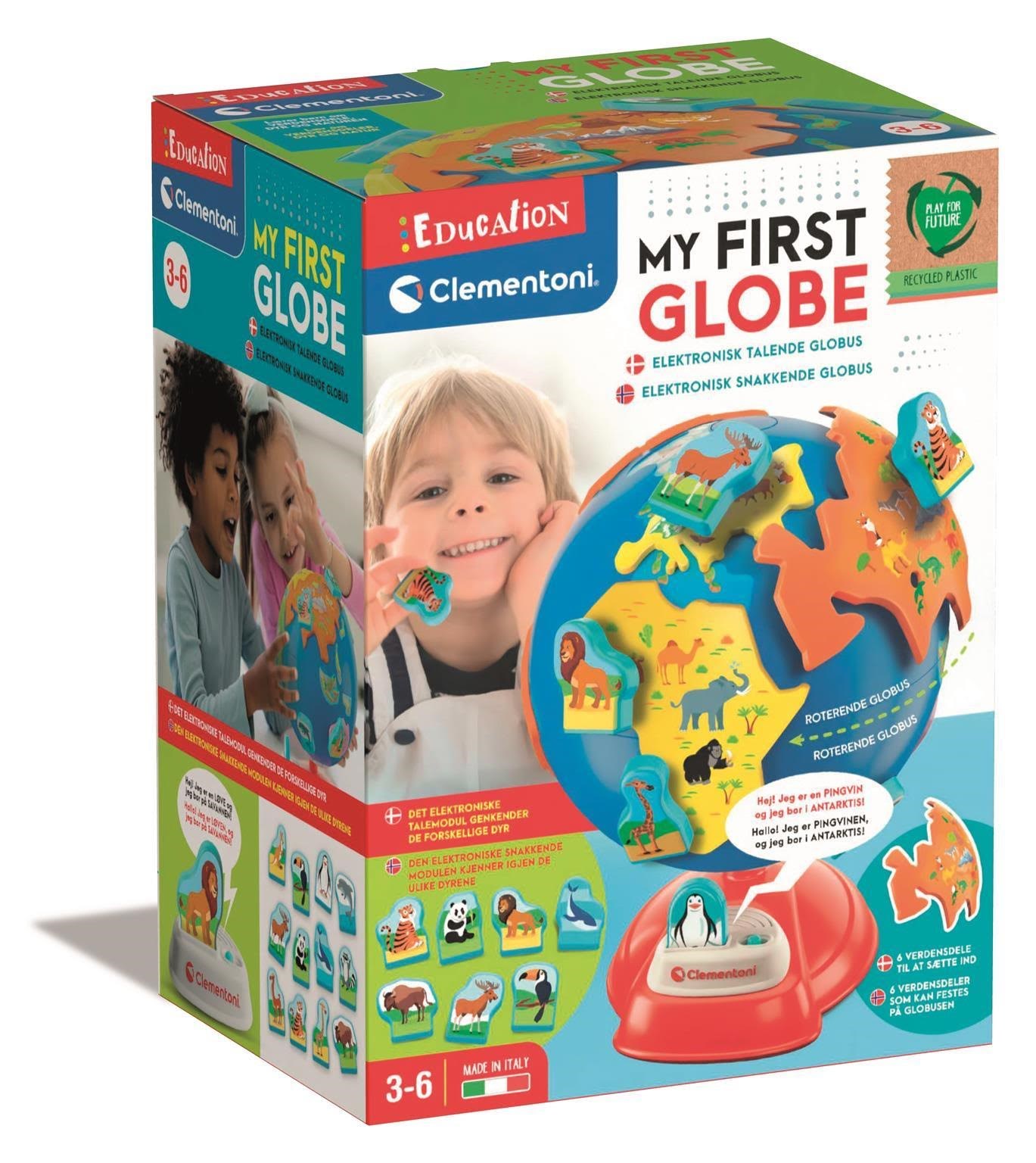 Clementoni My First Globe (DK-NO) Lærerigt Legetøj 78823