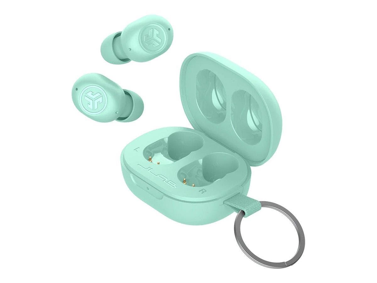 JLAB JBuds Mini - Aqua Hovedtelefoner Og Headset IEUEBJBMINIRAQUA124