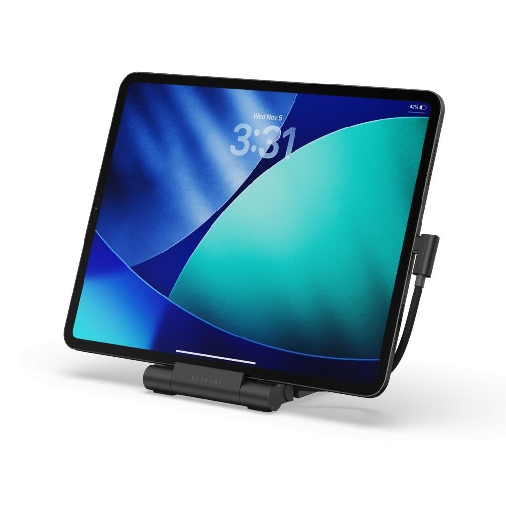 Satechi OntheGo Foldable Stand Hub - Space Black Docking Station ST-GOTGFC
