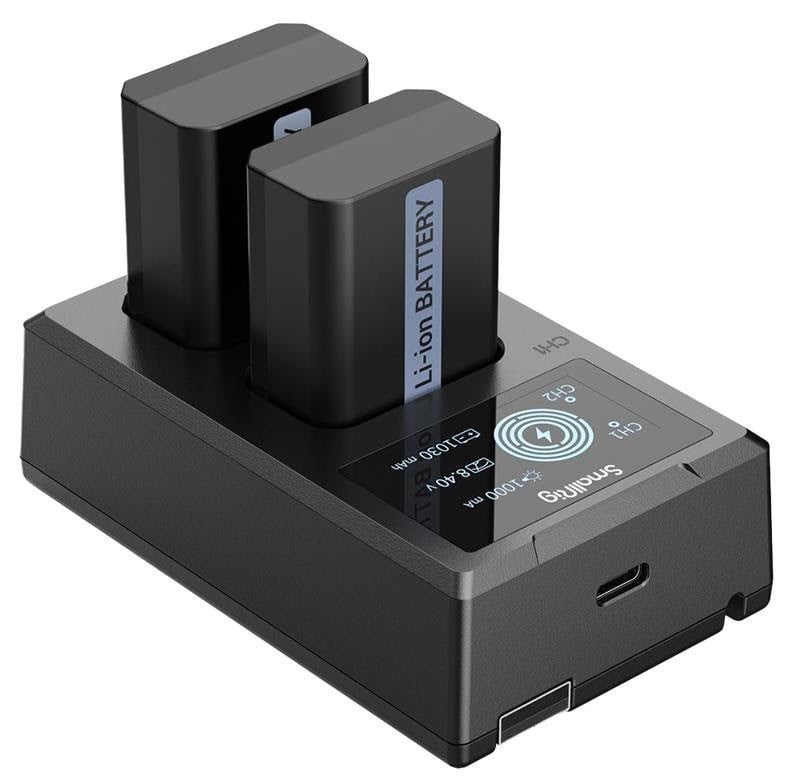 SmallRig 3818 NP-FW50 Battery & Charger Kit Kamera Tilbehør
