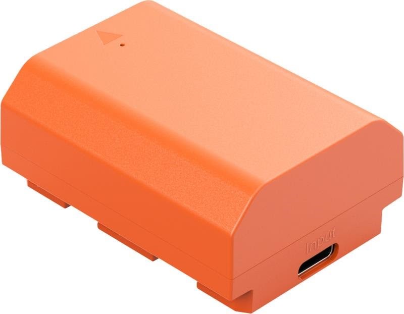 SmallRig 4969 NP-FZ100 USB-C Rechargeable Camera Battery Orange Kamera Tilbehør