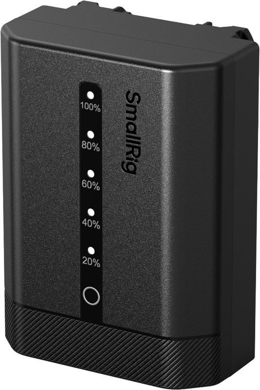 SmallRig 5297 USB-C Camera Battery with Power Display for Sony NP-FZ100 Kamera Tilbehør