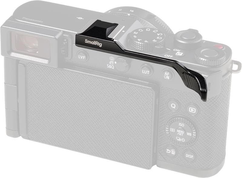 SmallRig 5702 Thumb Grip for Panasonic LUMIX L10 Black Kamera Tilbehør