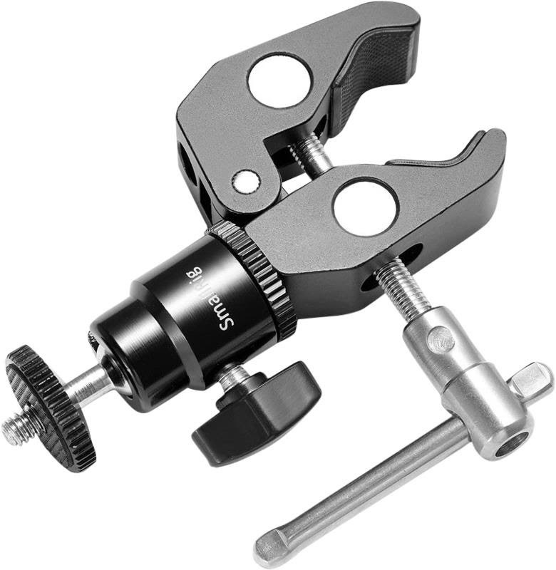 SmallRig 1124 Ball Head Mount and CoolClamp Kamera Tilbehør