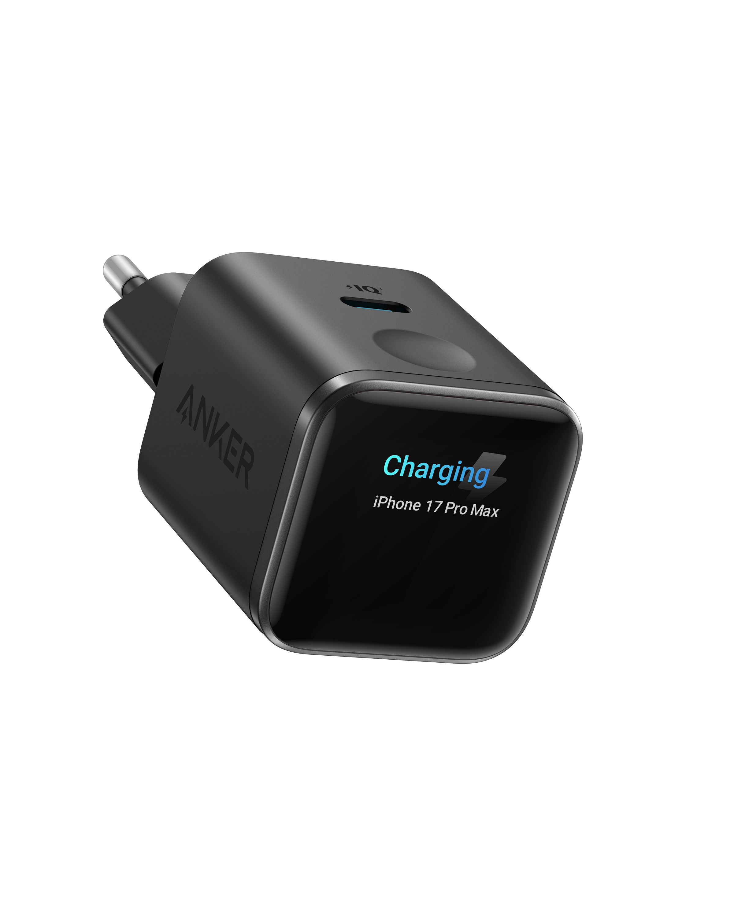 Anker Nano Charger (45W Smart Display) - Black Mobil Oplader A121DG11