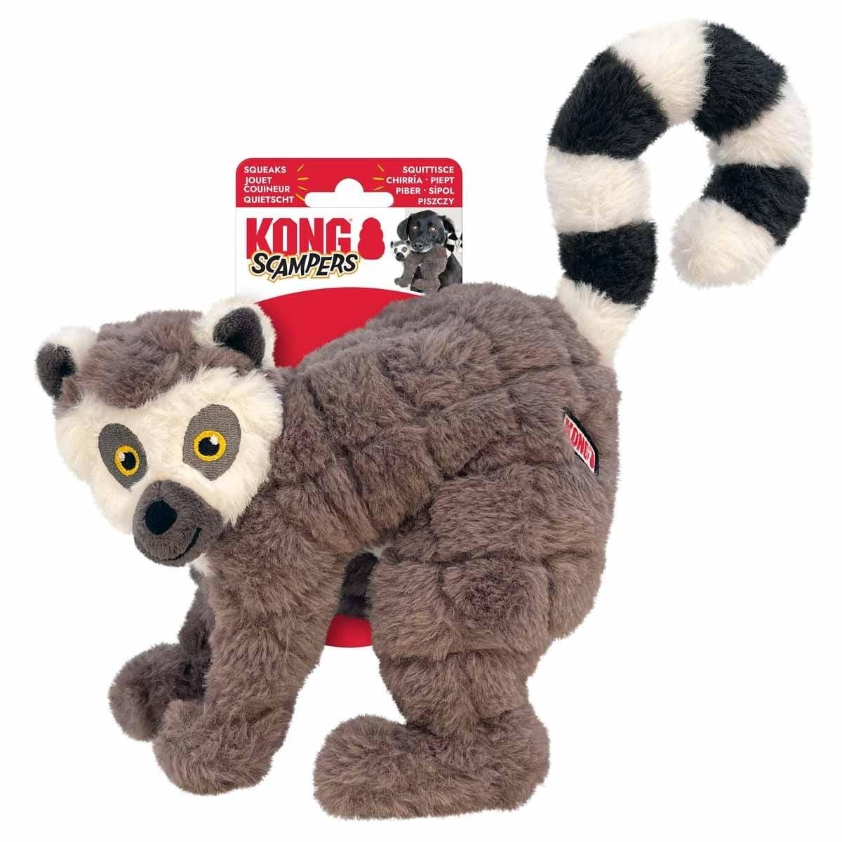KONG - SCAMPERS LEMUR - 23x25.5x12 cm Hundeudstyr 634.7606