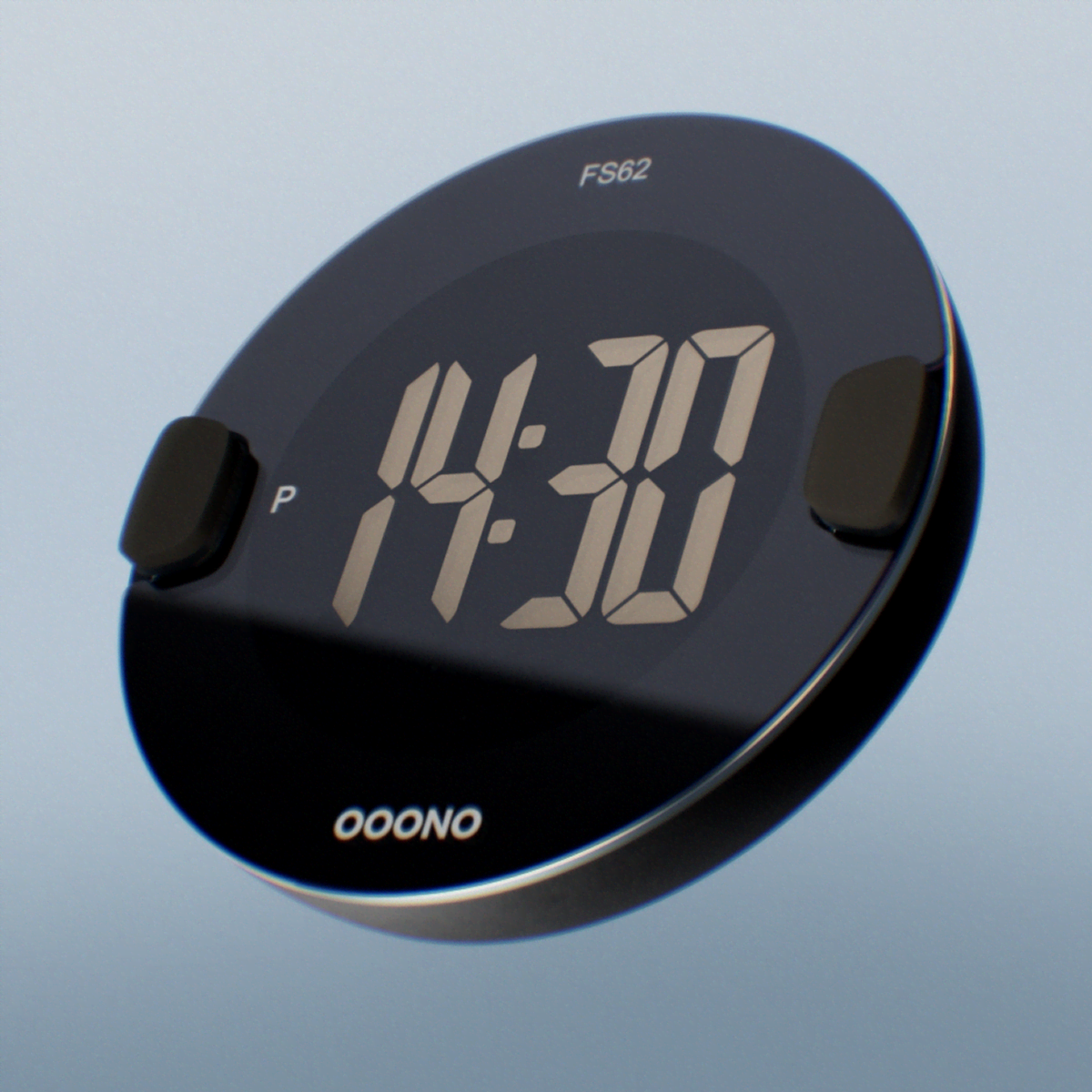 OOONO P-DISC NO4 - Black Biltilbehoer PD4-DK-BLACK-RTL