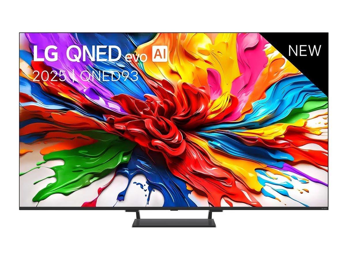 LG 85" Fladskærms TV LED 4K 85QNED93A6A QNED93 Series - 85" LED-backlit LCD TV - QNED evo AI - 4K Fjernsyn Sort 85QNED93A6A.AEUQ