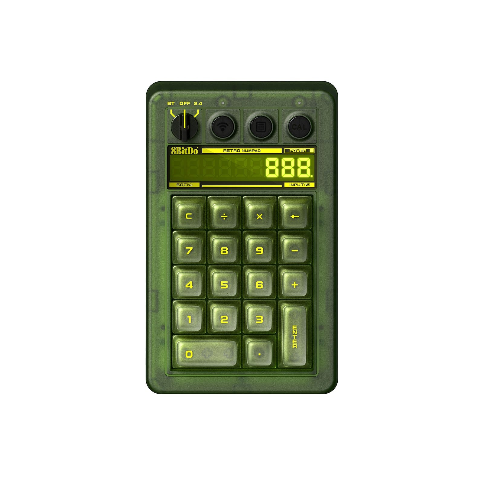 8BitDo Mechanical Numpad (Xbox Edition) - Numpad - Grøn Tastatur 6922621508946