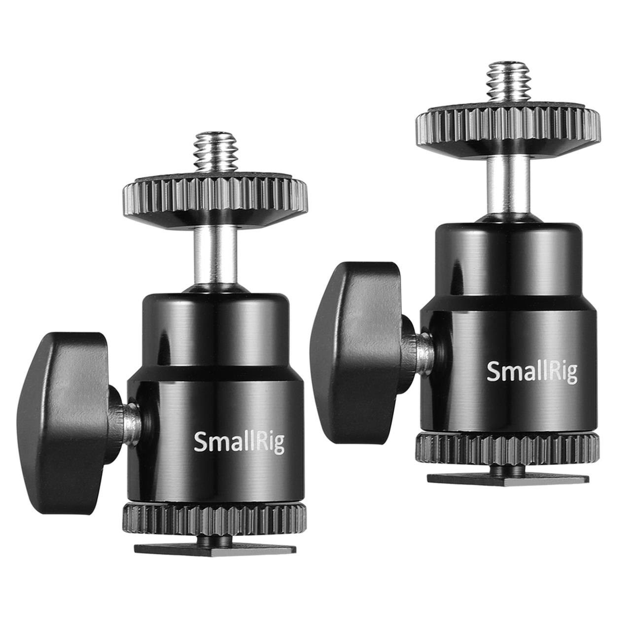 SmallRig 2059 CAMERA COLD SHOE -BALLHEAD-1/4"SC 2P Kamera Tilbehør