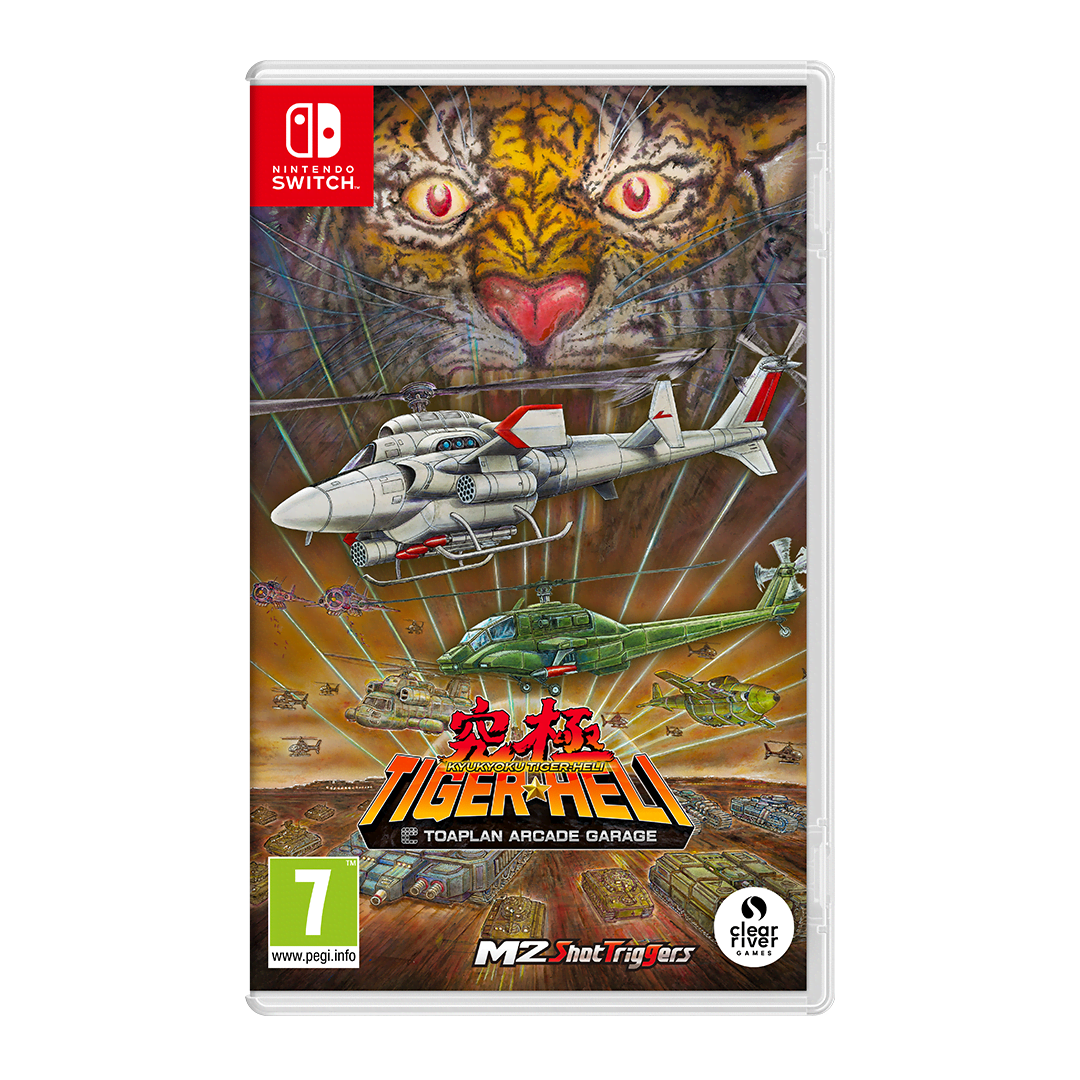 Toaplan Arcade Garage: Kyukyoku Tiger-Heli - Nintendo Switch - Shoot 'em up