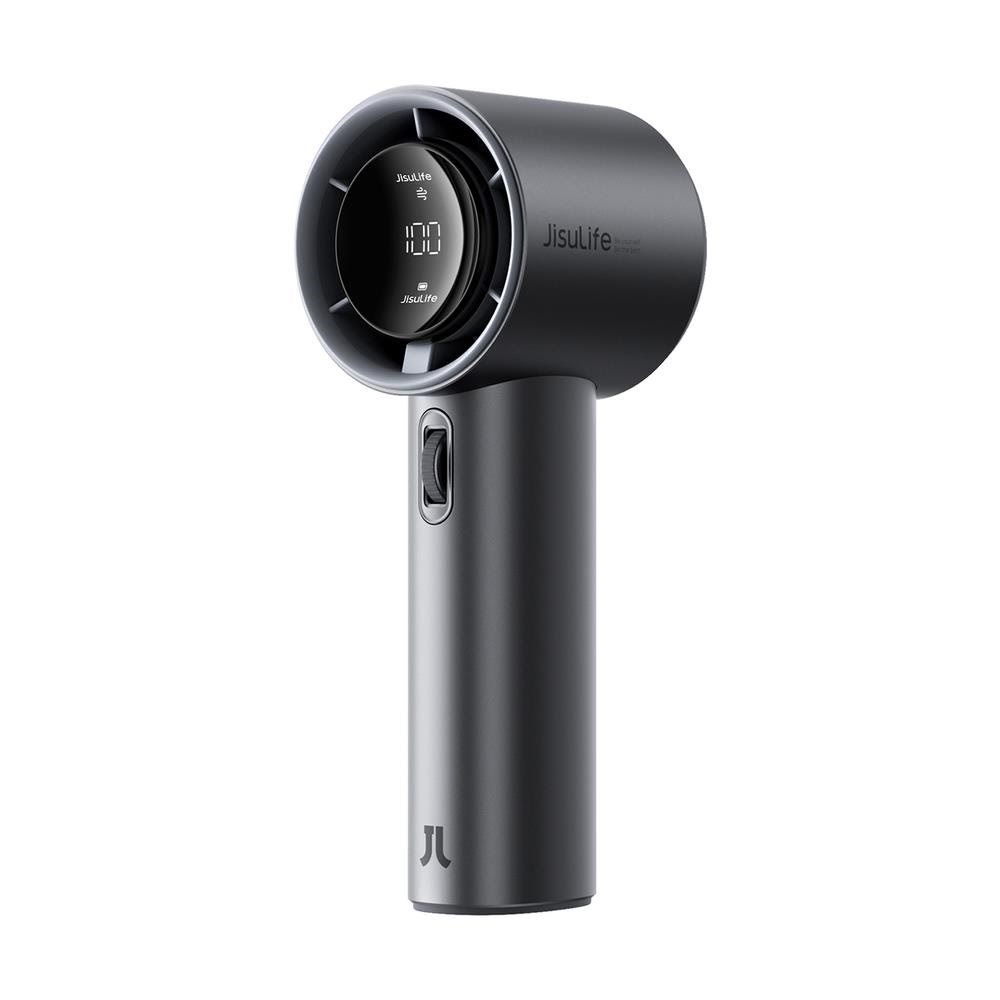Jisulife Handheld Fan Pro1 S 5000mAh FA53PRO Mini Blower Portable USB Metal Fan - Dark Gray Klimaventilator 6975061533962