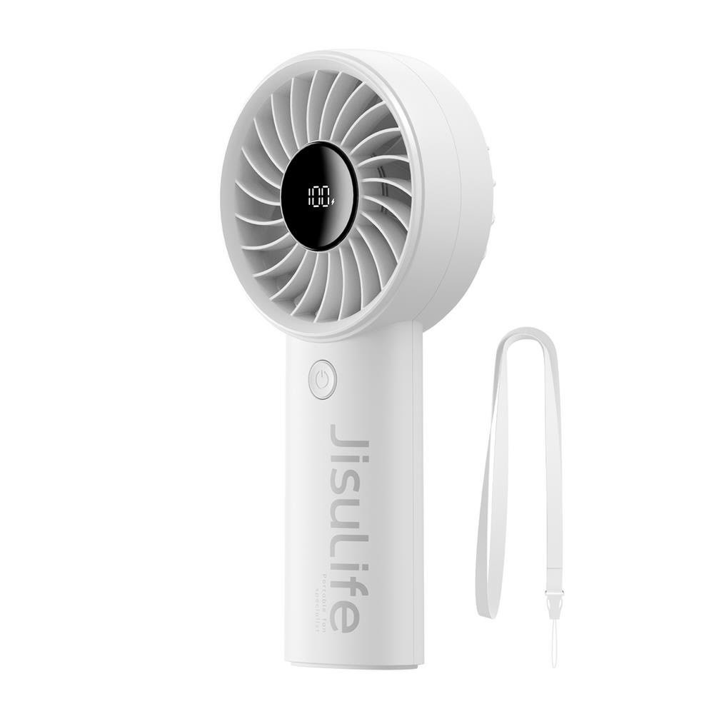 Jisulife Handheld Fan Life4 3600mAh Portable USB Fan - Gray Klimaventilator 6975061536765