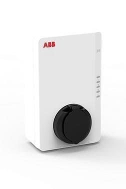 ABB Terra AC W22-S-R-V2-0 ladeboks Type 2, 3-fase/32A med RFID, Version 2 Ladeboks 6AGC128171