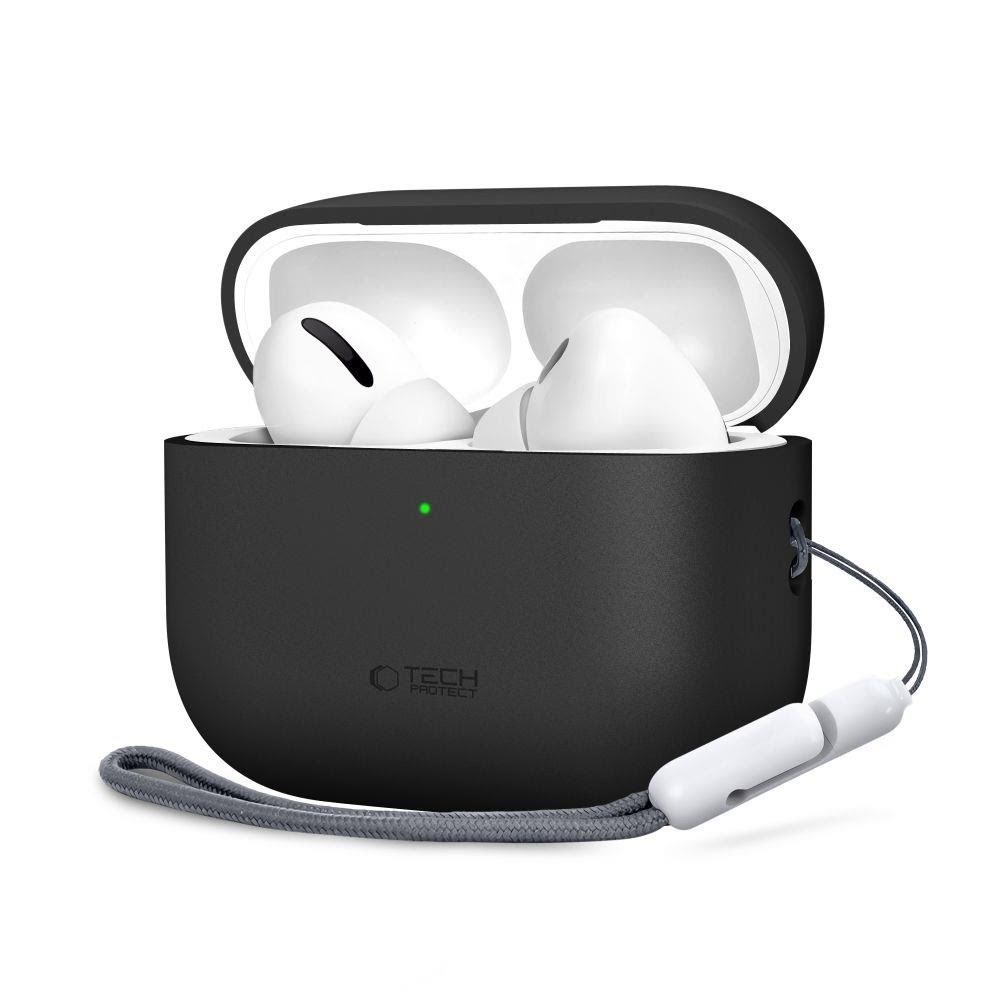 Tech-Protect Silicone Case for AirPods Pro 3 - Black Mobilcover 5906302333028