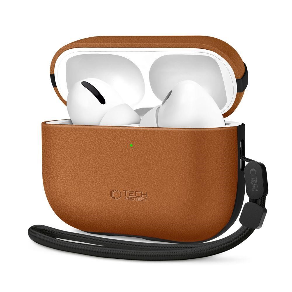 Tech-Protect NaturalFit Case for AirPods Pro 3 - Brown Mobilcover 5906302333240