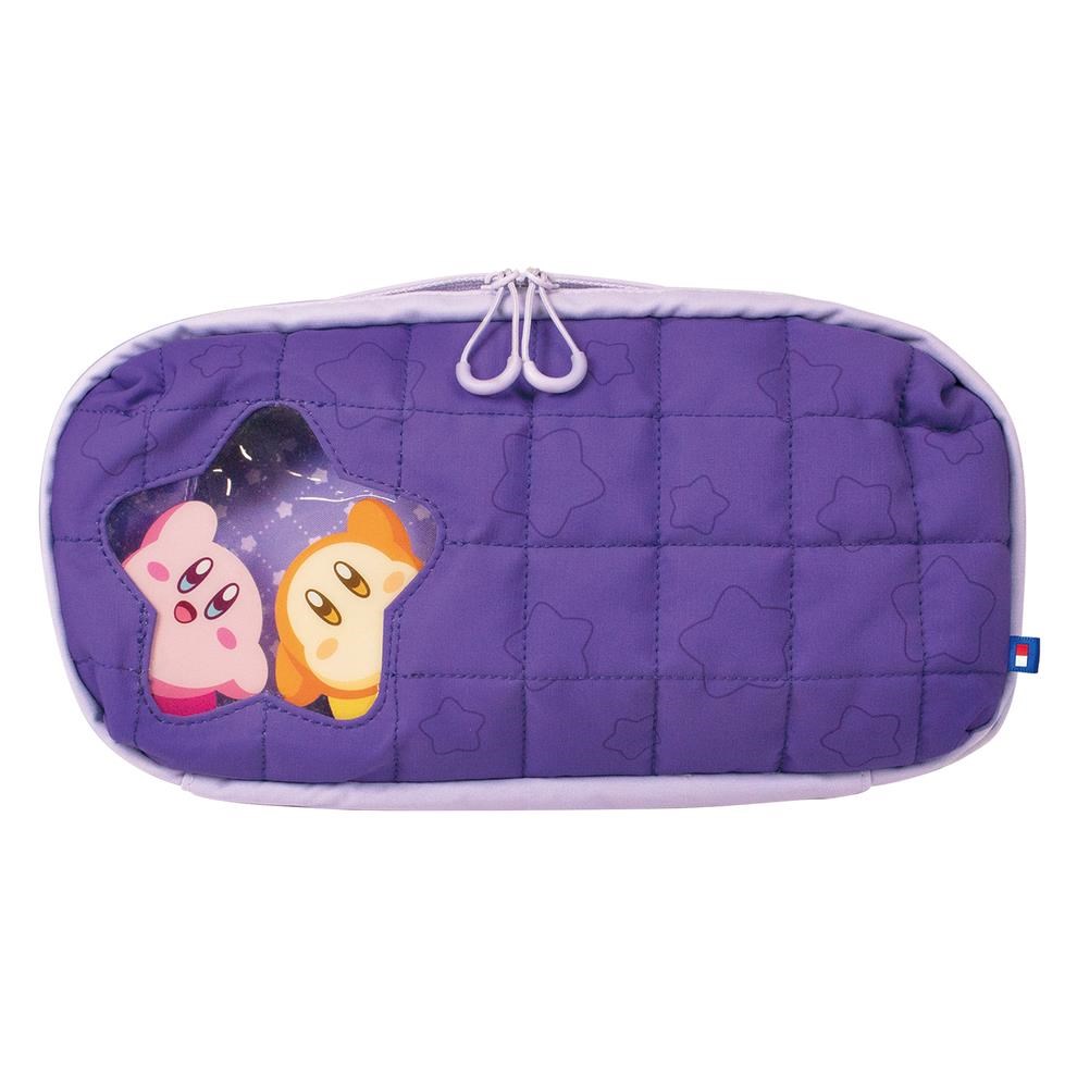 HORI Puff Pouch for Nintendo Switch 2 (Kirby and Waddle Dee) - Purple - Mid-size - Taske - Nintendo Switch 2 Spil Tilbehør NSX-046E