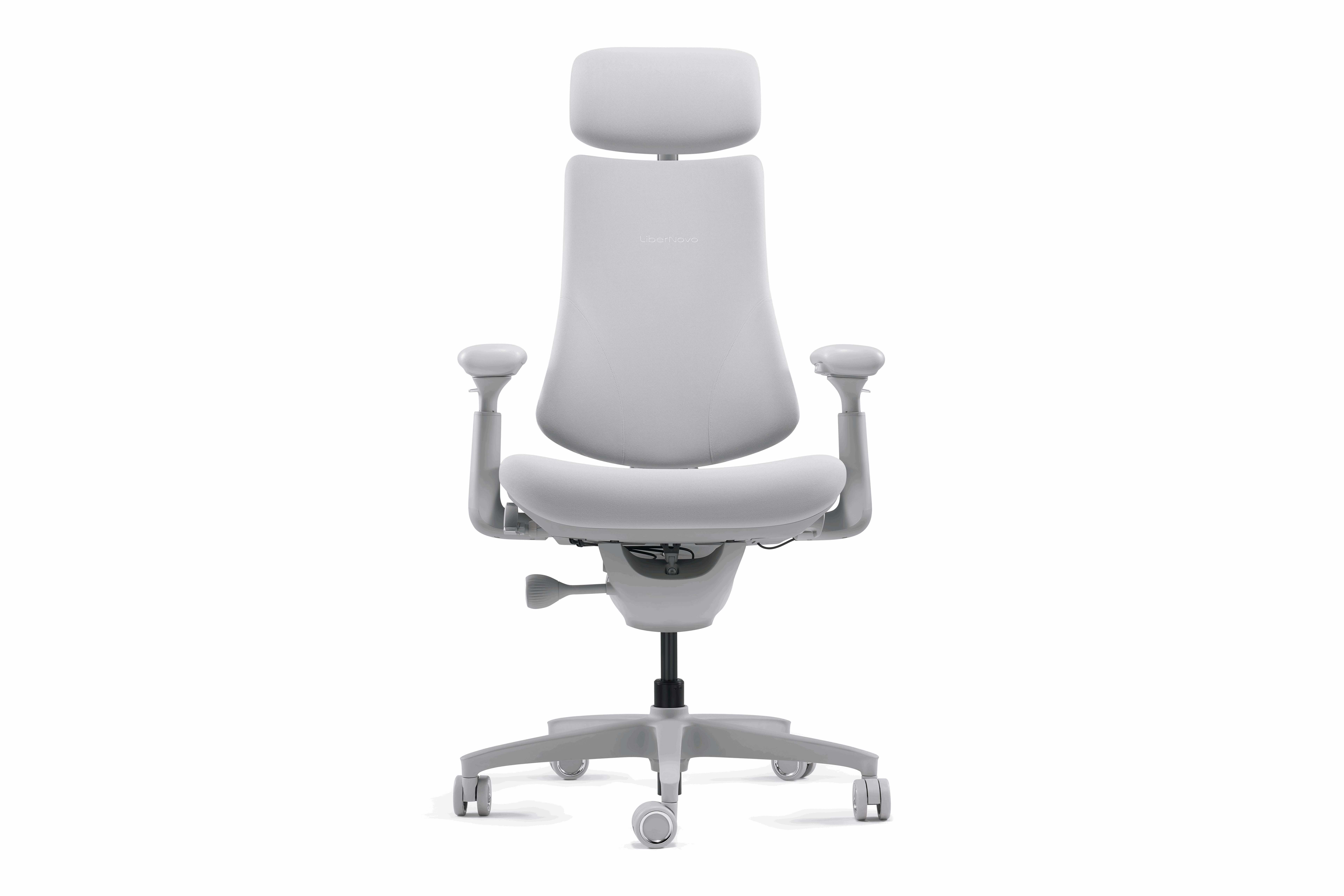 LiberNovo Omni Ergonomic Chair - 48cm Space Gray - Grå - Op til 135 kg Gamerstol OC1LGLO