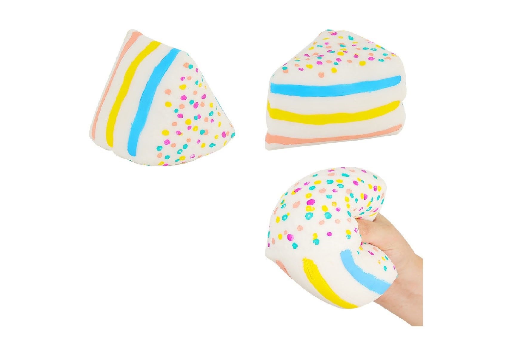 Trend Toys Jumbo Squeeze kage 12cm CDU Smaa Gaver Til Boern 201094