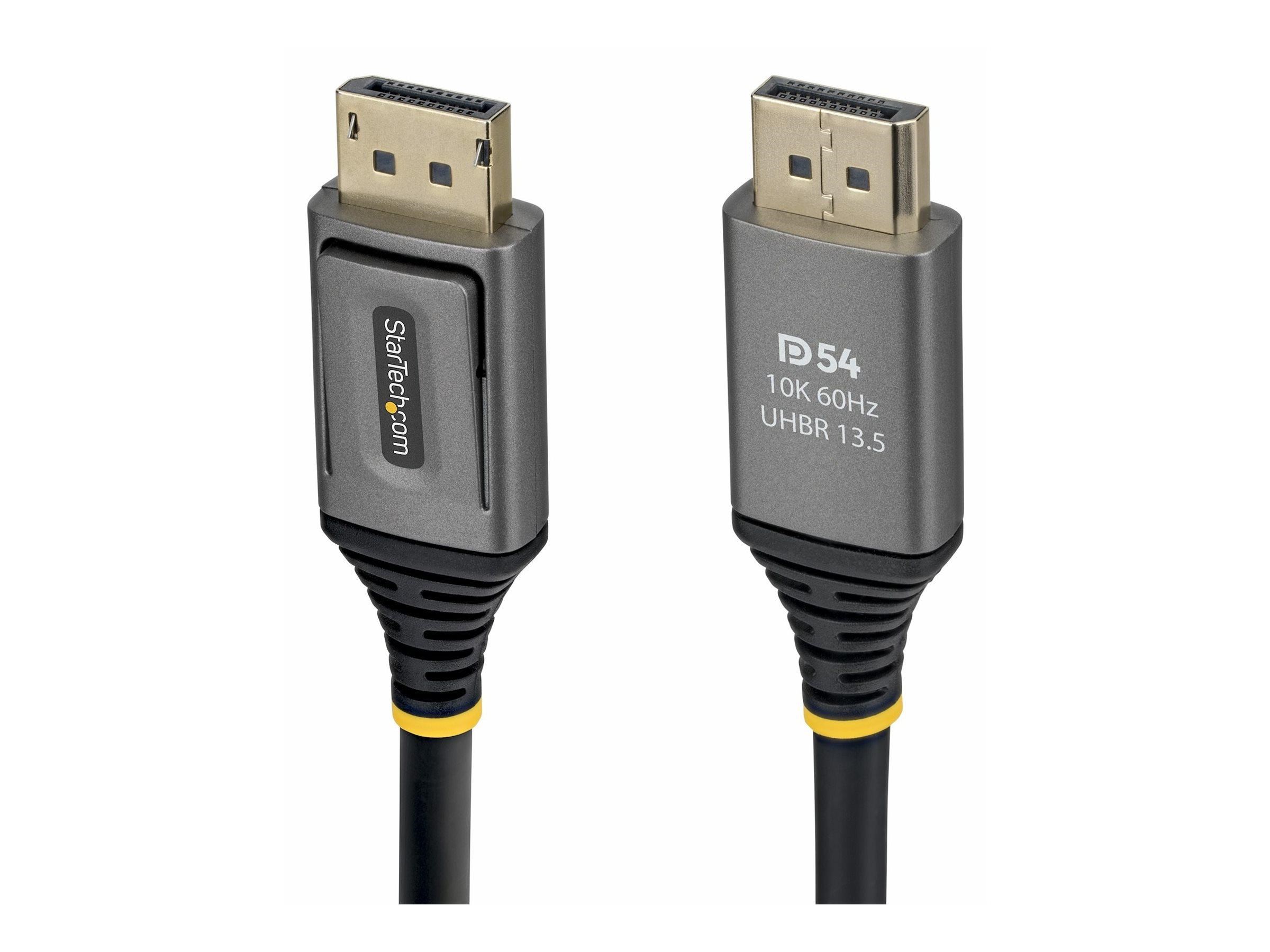 StarTech.com StarTech - DisplayPort cable - DisplayPort to DisplayPort - 3 m Skærmkabel Sort DP21V-3M-DP54-CABLE