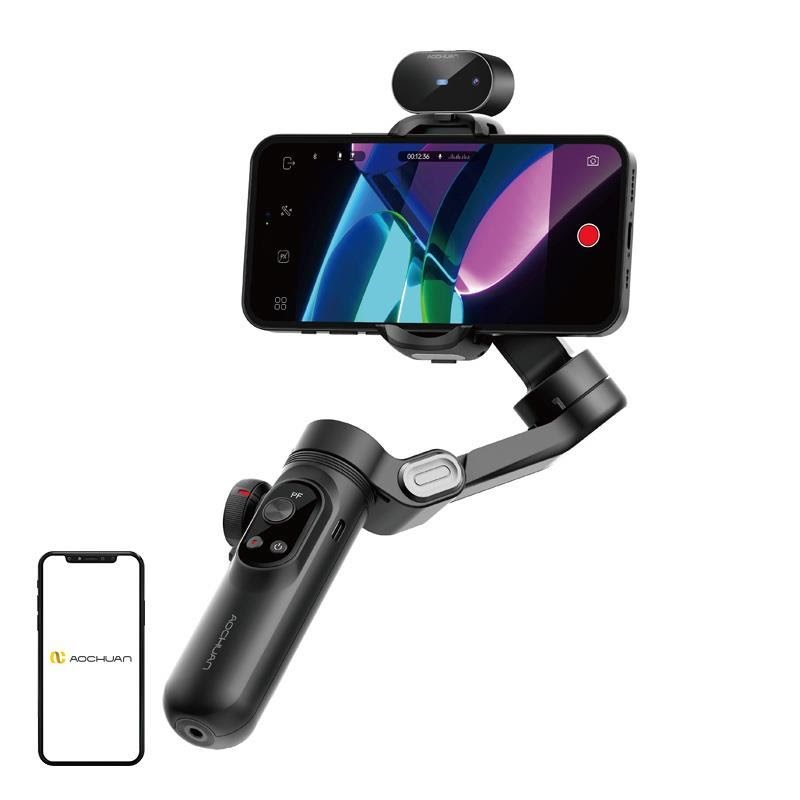 AOCHUAN X Pro Gimbal with AI Sensor (Black) Kamerastativ 1010100323