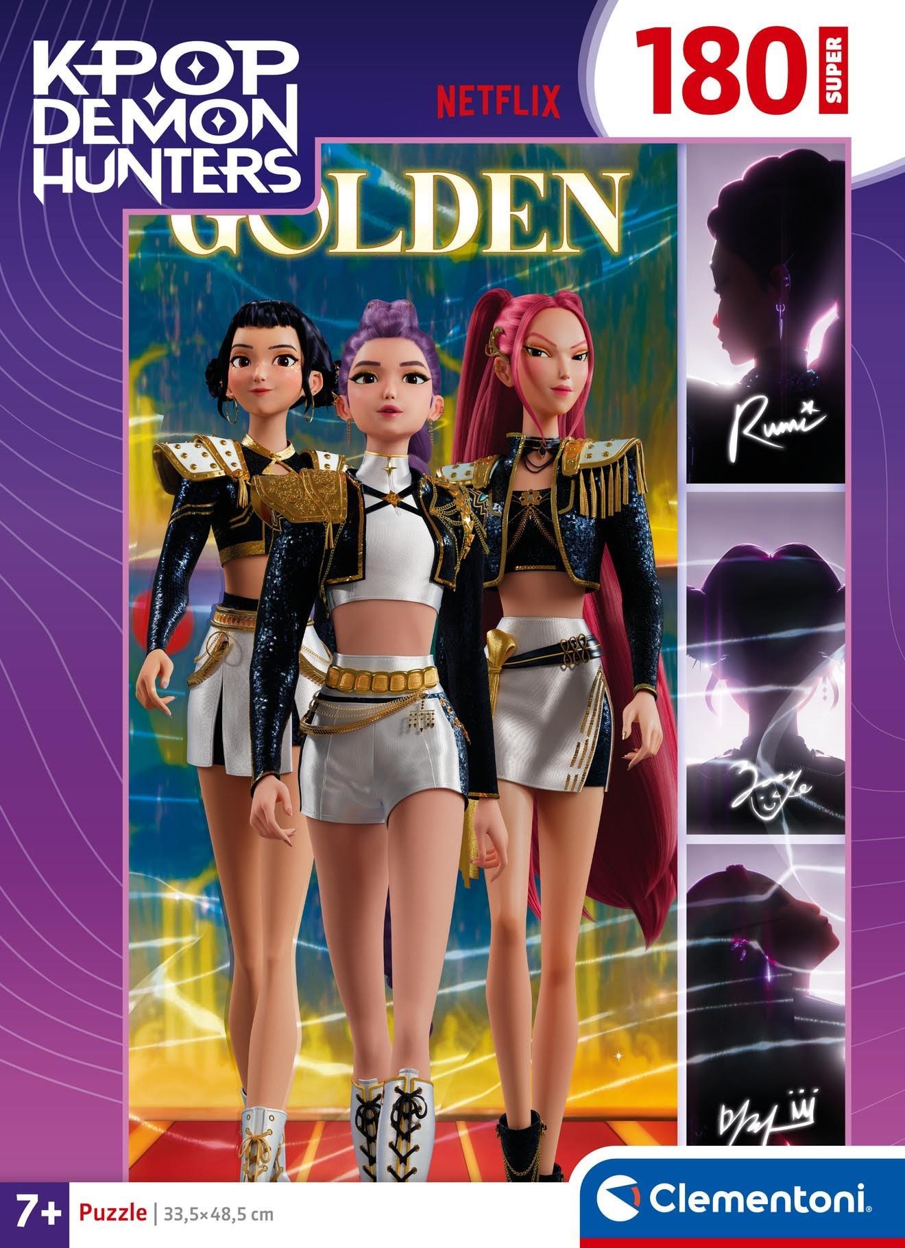 Clementoni K-Pop Demon Hunters Super 180 brikker