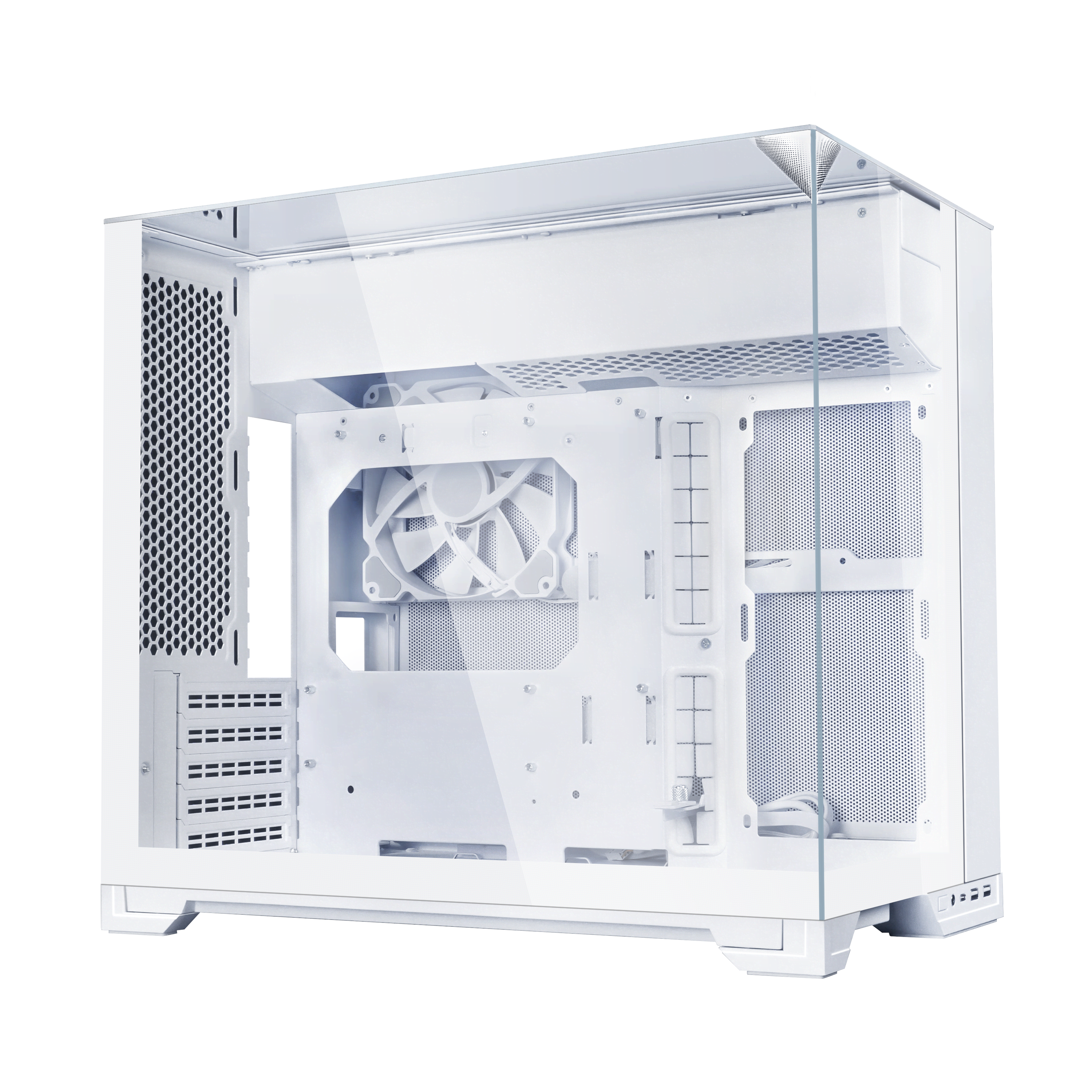 Lian Li O11 Vision-M - Kabinet - Miditower - Hvid Kabinet G99.O11VMW.00