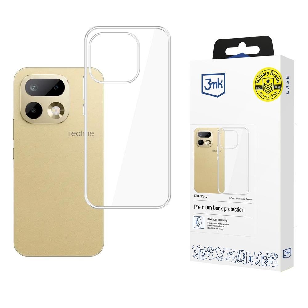 3mk Clear Case for Realme 16 Pro 5G - Transparent Mobilcover 5903108752152